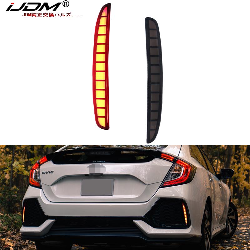 HONDA CİVİC FC5 TYPE R UYUMLU ARKA SİS LEDİ (HAREKETLİ)